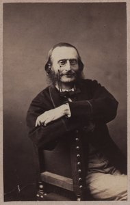 Jacques Offenbach portréja 1819-1880, kb. 1860.