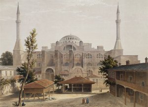 Haghia Sophia, Konstantinápoly, pub. 1852