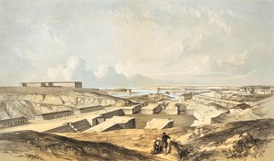 Szevasztopol dokkjai és kikötője alkotó: Gaspard Le Marchant Tupper