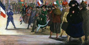 Az első világháború fegyverszünet alkotó: Gaspard Maillol