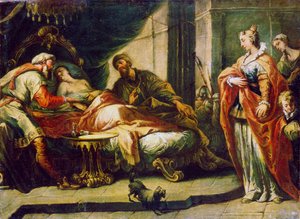 „Antiochus és Stratonike”, 18. század.