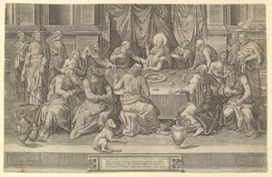 Az utolsó vacsora, 1564. alkotó: Gaspare Osello