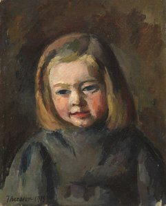 Egy fiatal lány feje, 1919