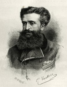 Dr. Gustave Lebon (1841-1931) portréja. G. Vuillier metszete a La Syria d