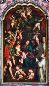 Madonna szentekkel vagy a Narancsok Madonnája