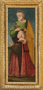 Szent Péter és egy adományozó, 1517-18 alkotó: Gaudenzio Ferrari