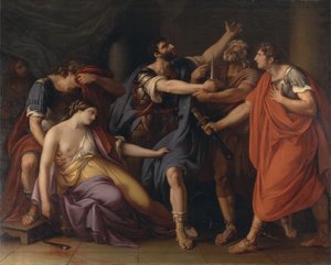 Lucretia halála alkotó: Gavin Hamilton