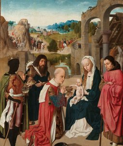 A mágusok imádása alkotó: Geertgen Tot sint Jans