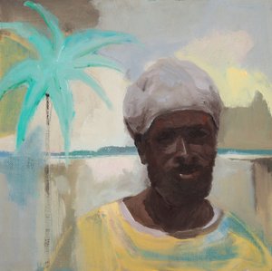 Antiguan Man, 2019 (olaj, vászon)