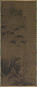 Bamboo in Rain, Bamboo in Wind, 1500-as évek eleje. alkotó: Genga