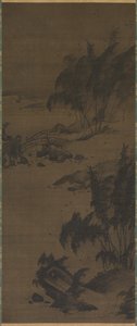 Bamboo in Wind, 1500-as évek eleje. alkotó: Genga