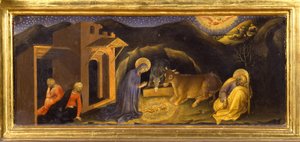 Születés (Predella of the Adoration of the Eggs, Pala Strozzi)