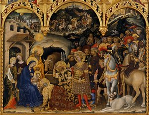 A mágusok imádása, 1423
