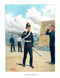 A Királyi Tüzérség, 1890.