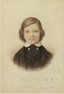 Anton Rubinstein 1829-1894, 12 évesen, 1841 alkotó: Geoffroy Alphonse Chocarne