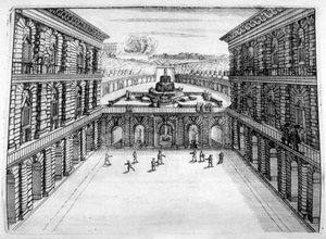 Kastély- és kerttervezés, 1664 alkotó: Georg Andreas Bockler
