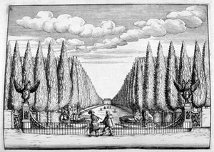 Kastély- és kerttervezés, 1664 alkotó: Georg Andreas Bockler