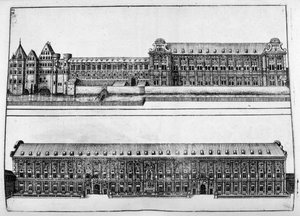 Kastélyterv, 1664 alkotó: Georg Andreas Bockler