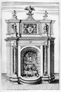Szökőkútterv, 1664