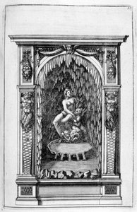 Szökőkút, barlangrajz, 1664.