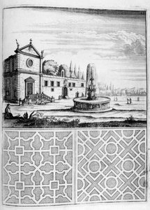 Ház-, szökőkút- és kerttervezés, 1664 alkotó: Georg Andreas Bockler