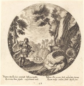 Apollo megöli a Pythont