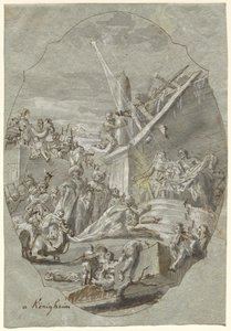 A mágusok imádása alkotó: Georg Anton Urlaub