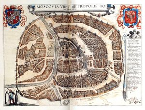 Moszkva térképe, 1572