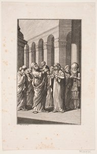 A termelés a templomban alkotó: Georg Christian Schule