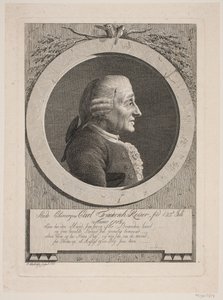 A sebész C. F. Reiser alkotó: Georg Christian Schule