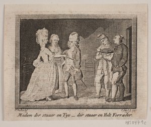 Matrica J. H. Wessel „Minden írás” című művéhez alkotó: Georg Christian Schule