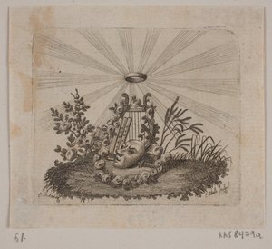 Matrica J. H. Wessel „Minden írás” című művéhez alkotó: Georg Christian Schule