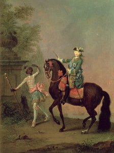 Erzsébet Petrovna császárné portréja alkotó: Georg Christoph Grooth