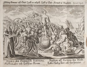 "Fortuna a vak" alkotó: Georg Fahrenholtz