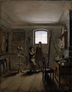 Gerhard von Kügelgen festő műtermében