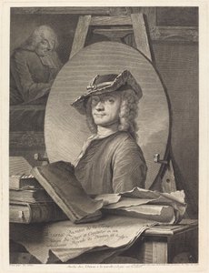 Maurice Quentin de la Tour alkotó: Georg Friedrich Schmidt after Maurice Quentin de La Tour