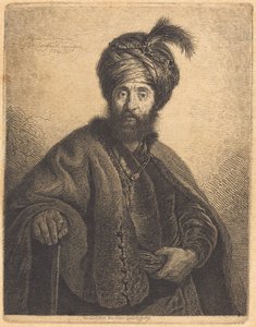 A perzsa alkotó: Georg Friedrich Schmidt after Rembrandt van Rijn