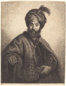 A perzsa alkotó: Georg Friedrich Schmidt after Rembrandt van Rijn