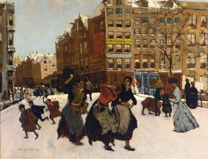 Tél Amszterdamban, 1898 körül