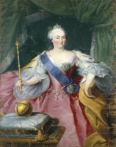 Erzsébet császárné portréja 1709-1762, 1750-es évek