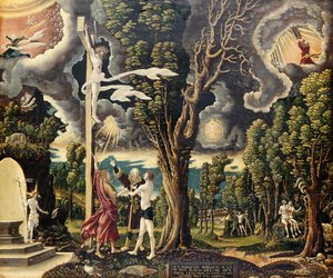 Bukás és megváltás, 1535 alkotó: Georg Lemberger