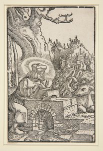 Szent Lukács alkotó: Georg Lemberger