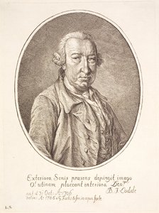 Barthold Johan Lodde, fordító portréja