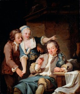 Egy férj megtévesztette a bort és a szerelmet”, 1765.