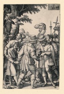 Józsefet eladták testvérei, a József történetéből alkotó: Georg Pencz