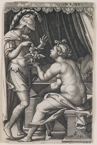 Médeia és Iaszón alkotó: Georg Pencz