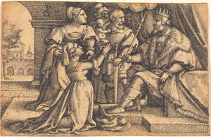Salamon ítélete alkotó: Georg Pencz