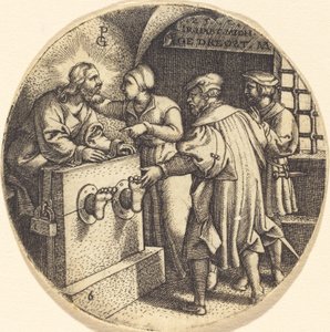 Meglátogatni a bebörtönzötteket alkotó: Georg Pencz
