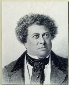 Alexandre Dumas (1802-1870) szerző portréja