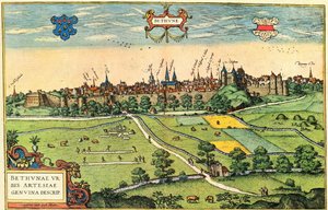 Bethune alkotó: Georg and Hogenberg Franz (1535 90) Braun